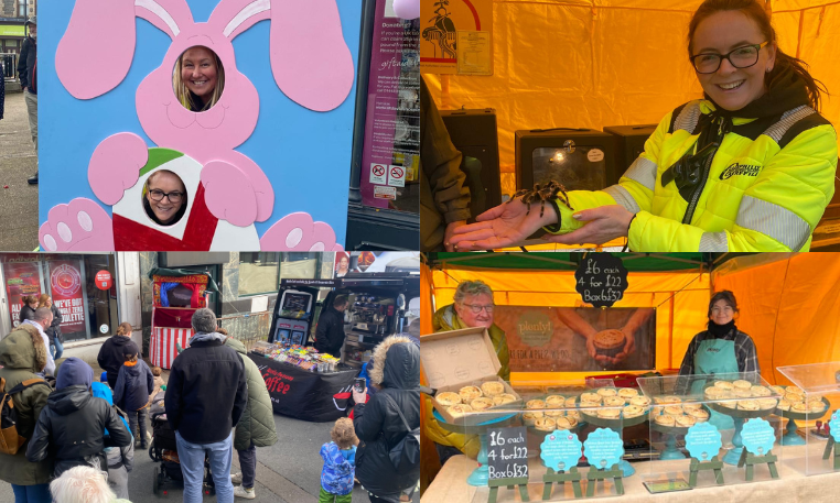 The first Spring event of 2024 attracts thousands to Ystrad Mynach Town Centre